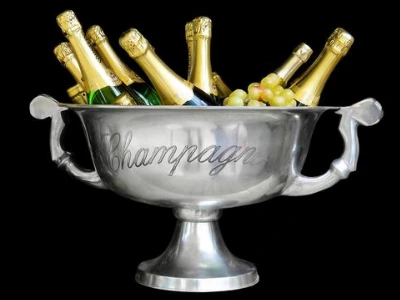 bottles of champagne
