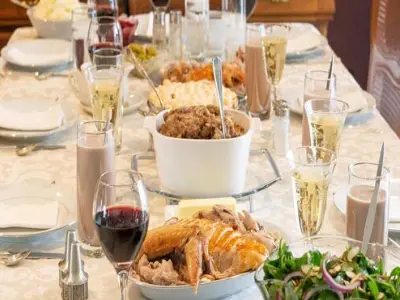 Serve still wine with dinner