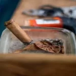 Glass humidors are good options.