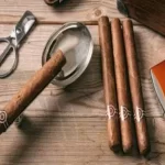 cigars and ashtray